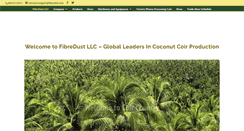 Desktop Screenshot of fibredust.com